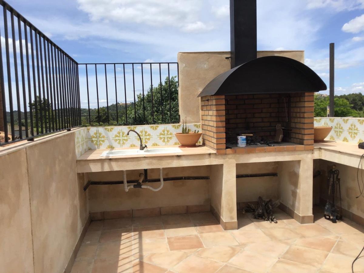 Apartamentos La Venta Del Rome Horta de Sant Joan Esterno foto