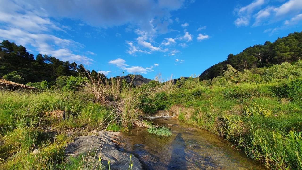 Apartamentos La Venta Del Rome Horta de Sant Joan Esterno foto